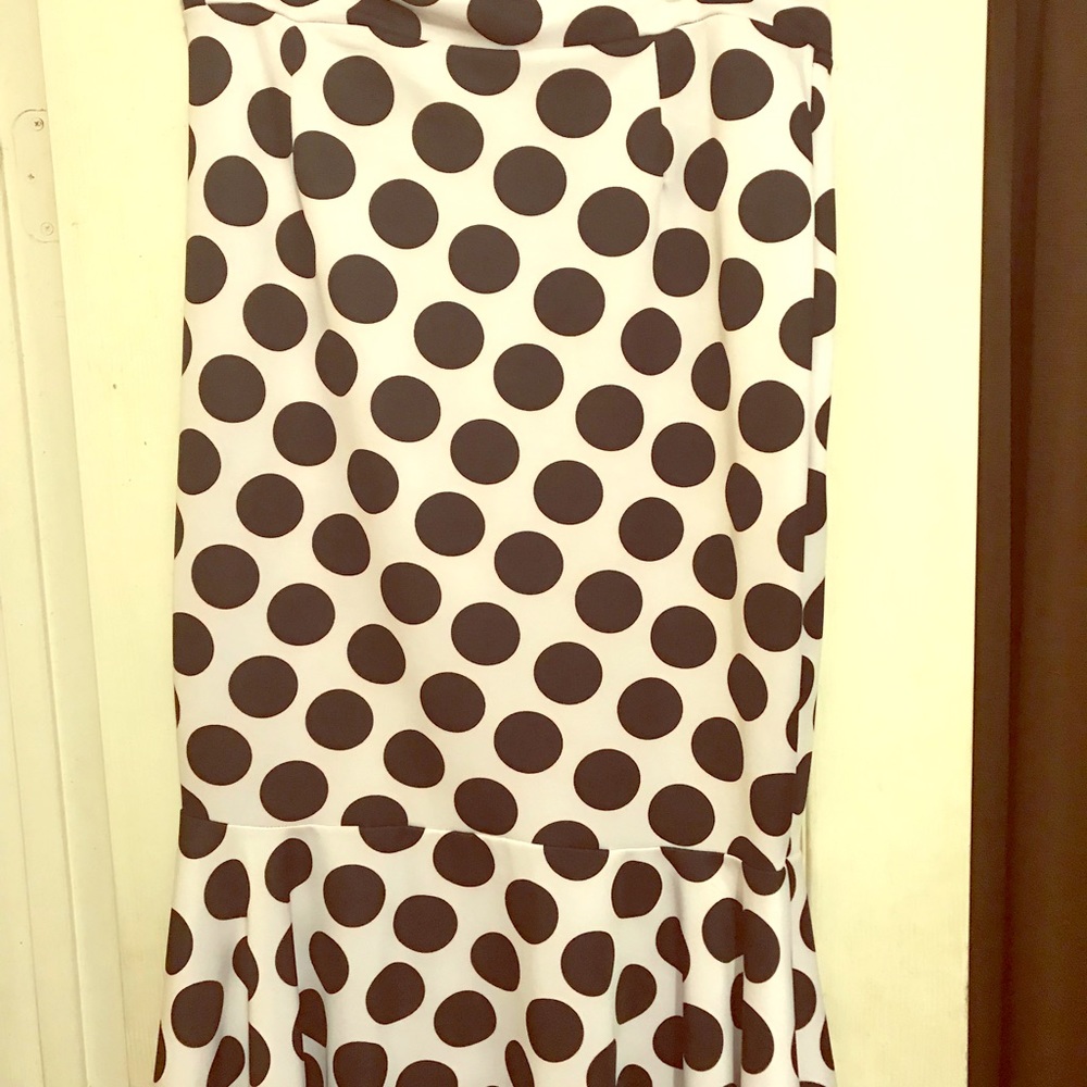 Black and white skirt